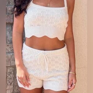 Z supply two piece knitted set